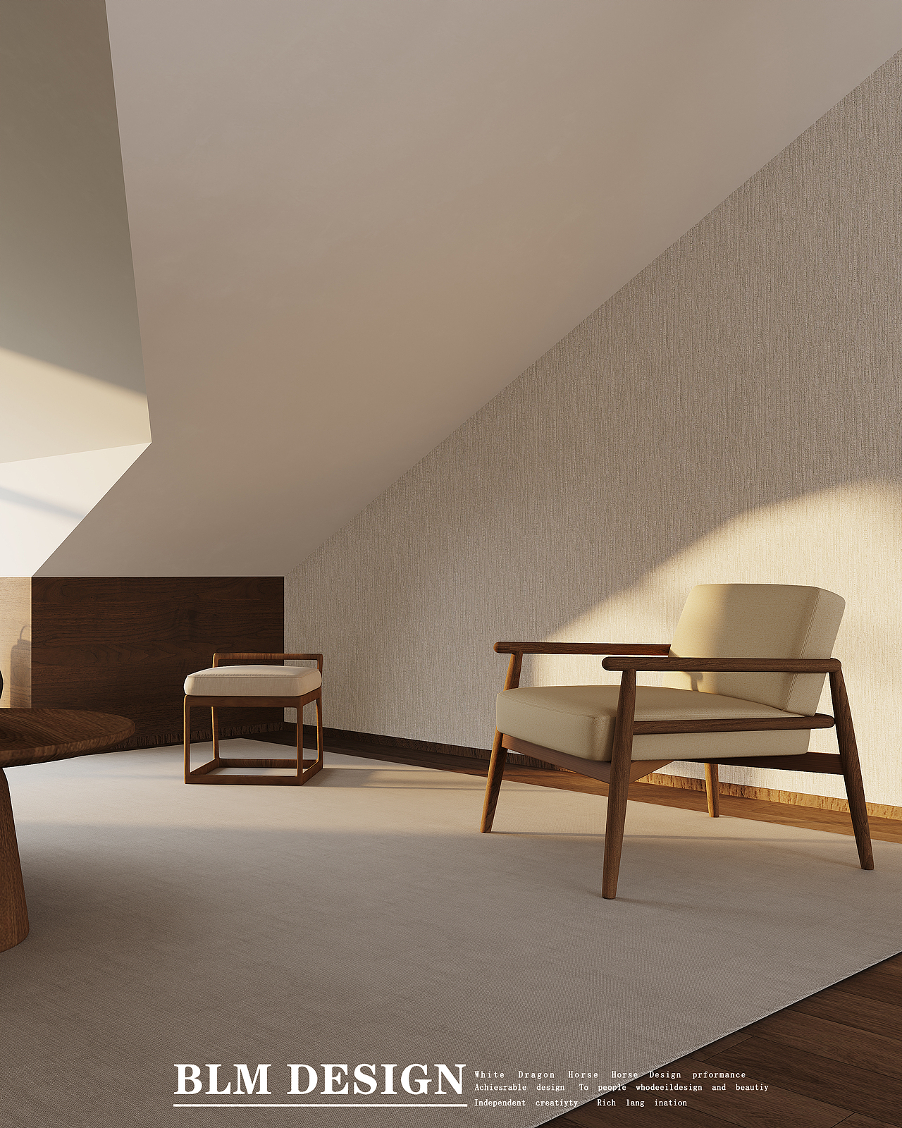 阁楼家装效果图案例（图ZMzgzOTMxNTA4） - VR设计 - 站酷设计师Z073159855原创素材 - 站酷ZCOOL