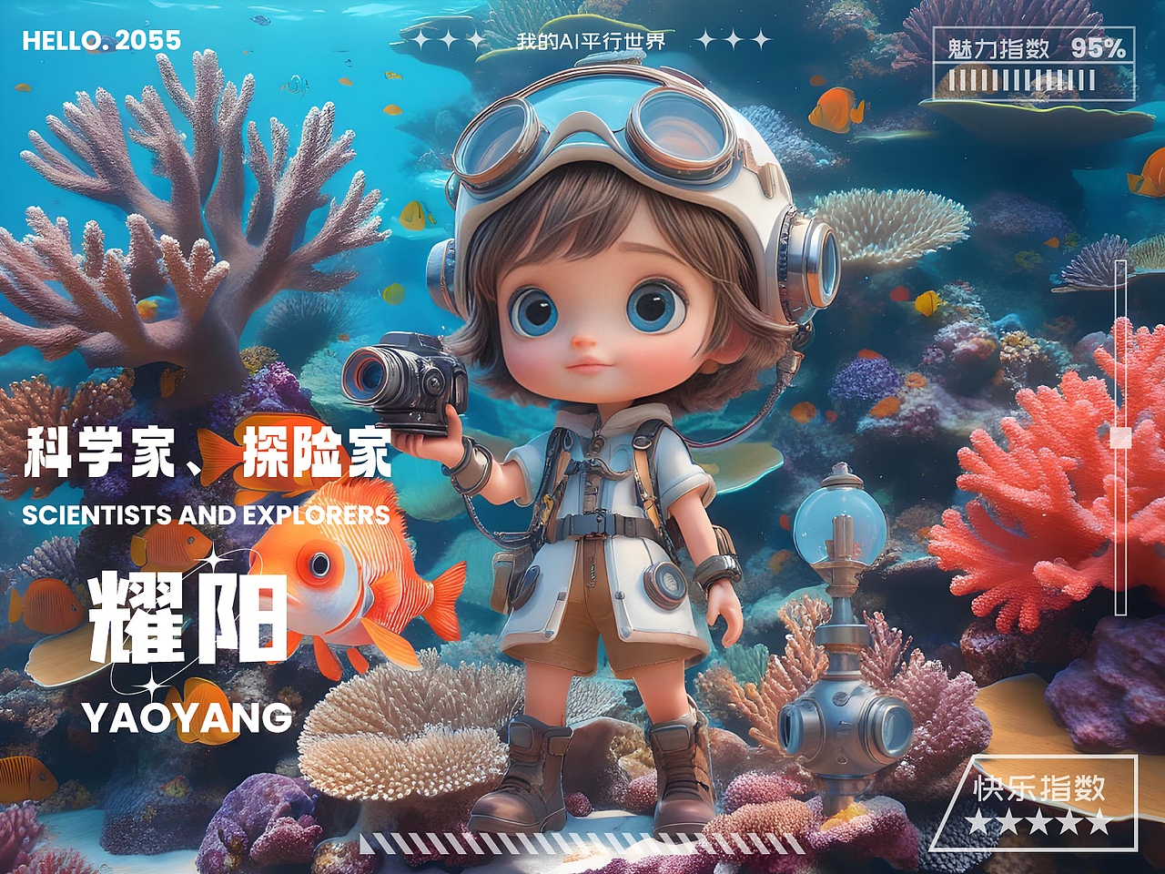 来自2055年的科学家、探险家耀阳