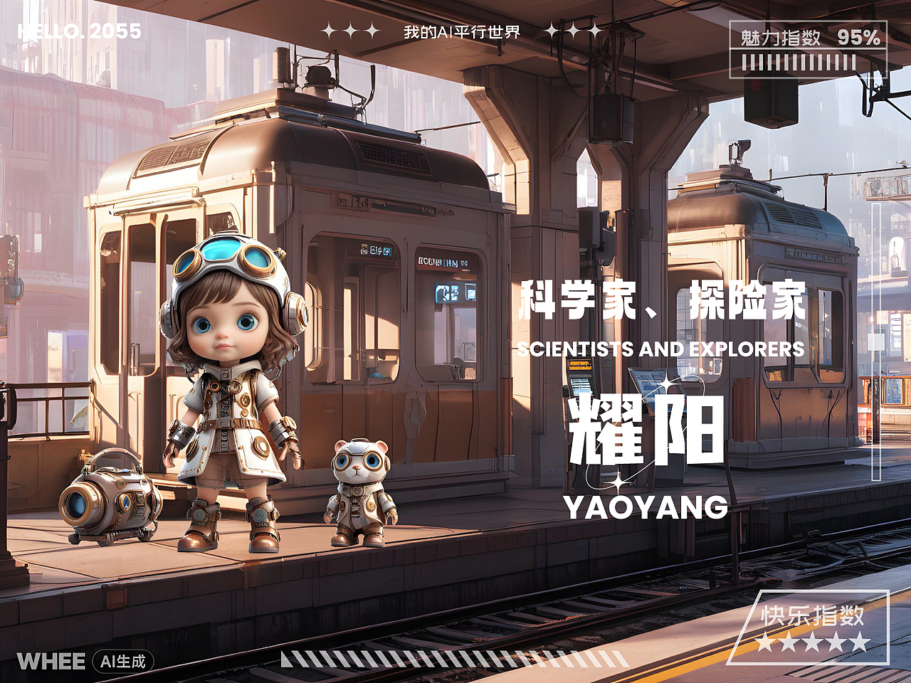 来自2055年的科学家、探险家耀阳