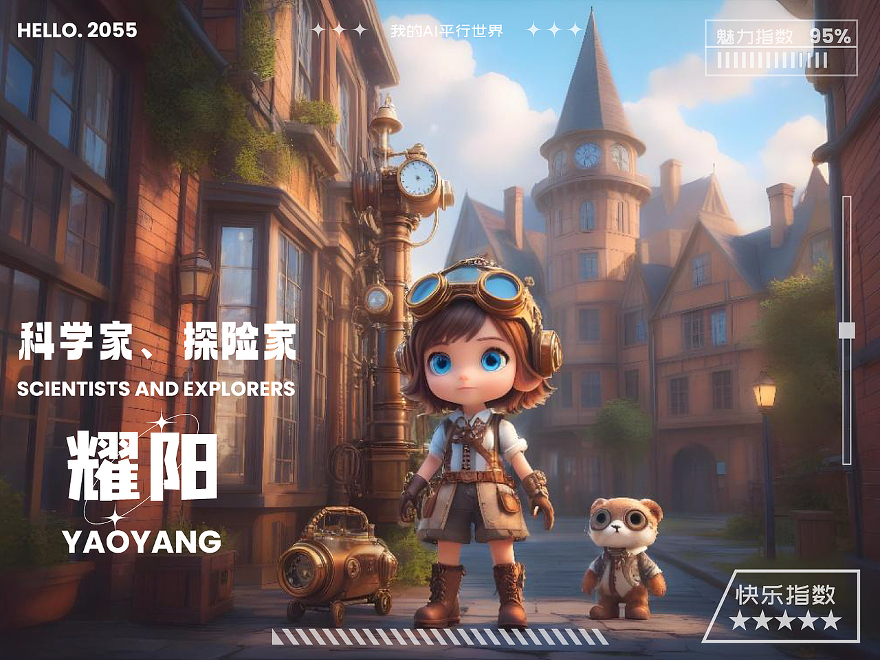 来自2055年的科学家、探险家耀阳