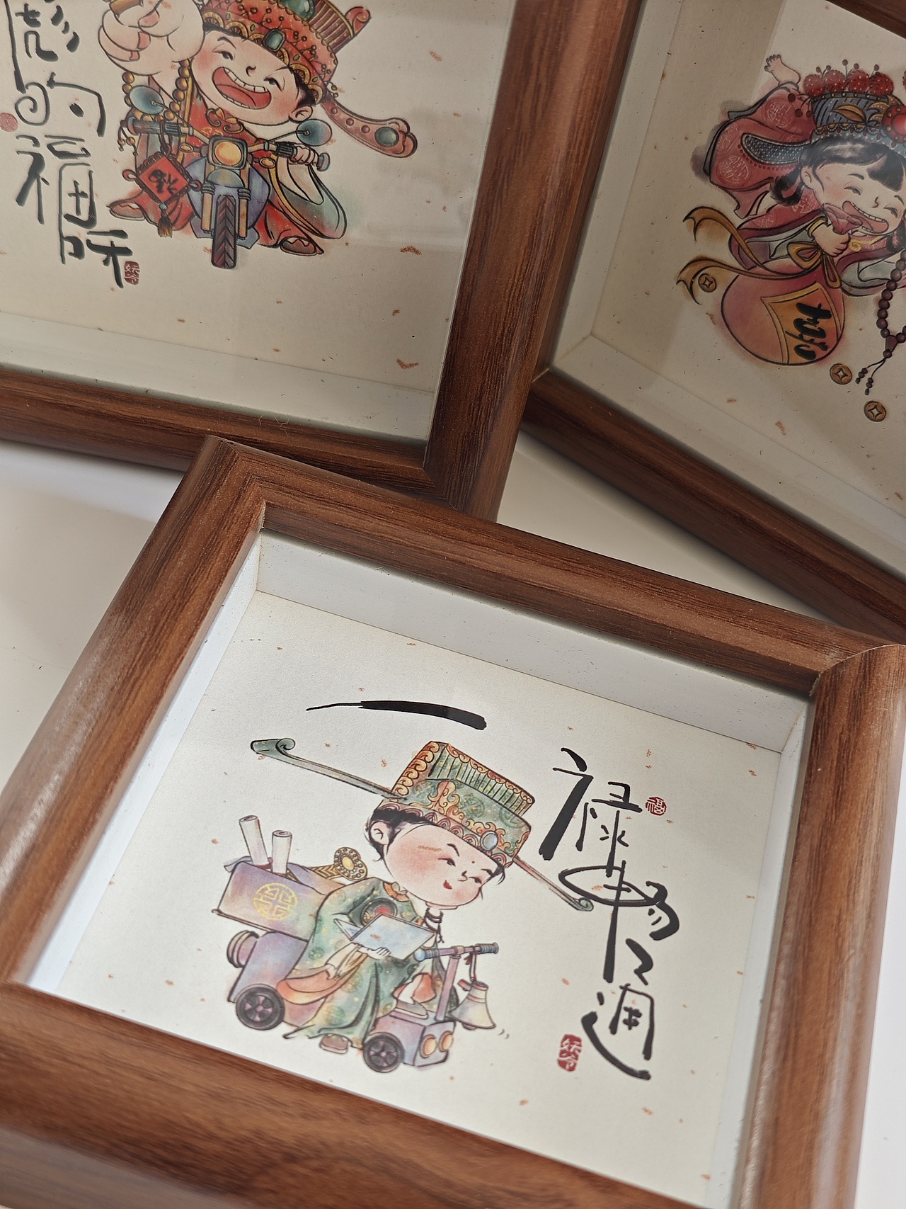 妖爷画“福”之《五福临门》（图ZMzgzOTM3Mjky） - 商业插画 - 站酷设计师妖爷有点驴原创素材 - 站酷ZCOOL