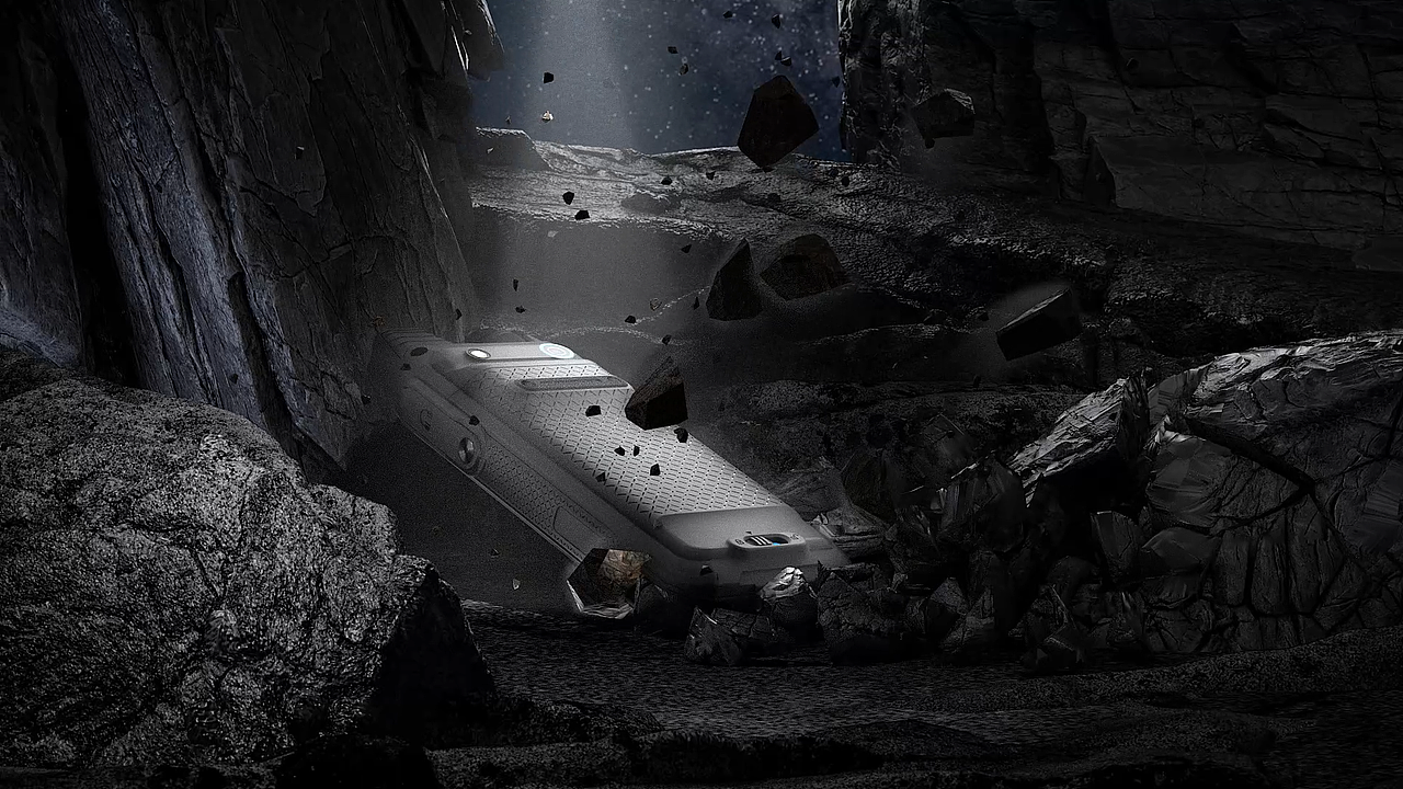 t330对讲机产品渲染,三防手机外贸产品视频制作