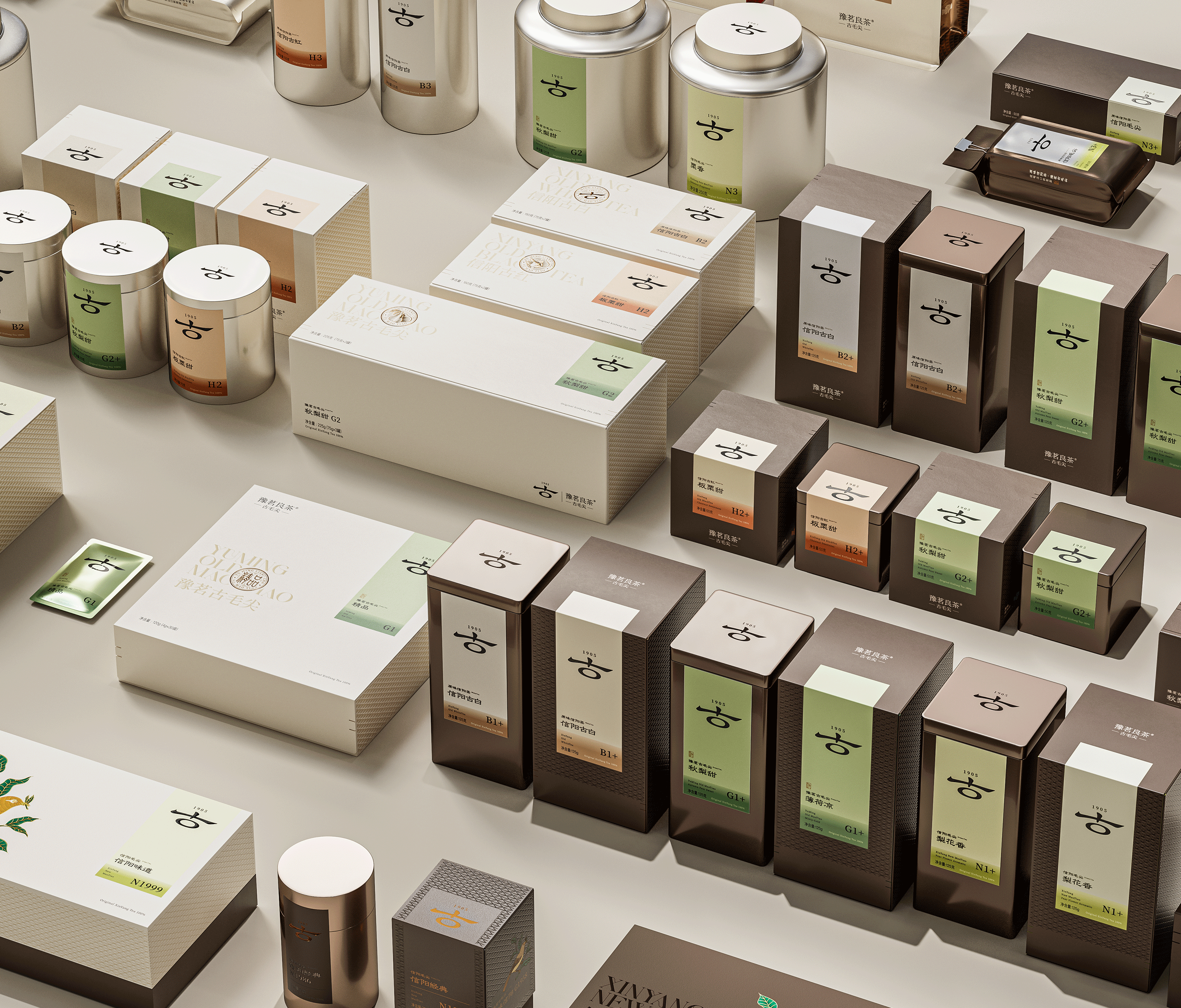 琢创意&times;豫茗良茶丨《豫茗古毛尖》茶品牌全案升级设计