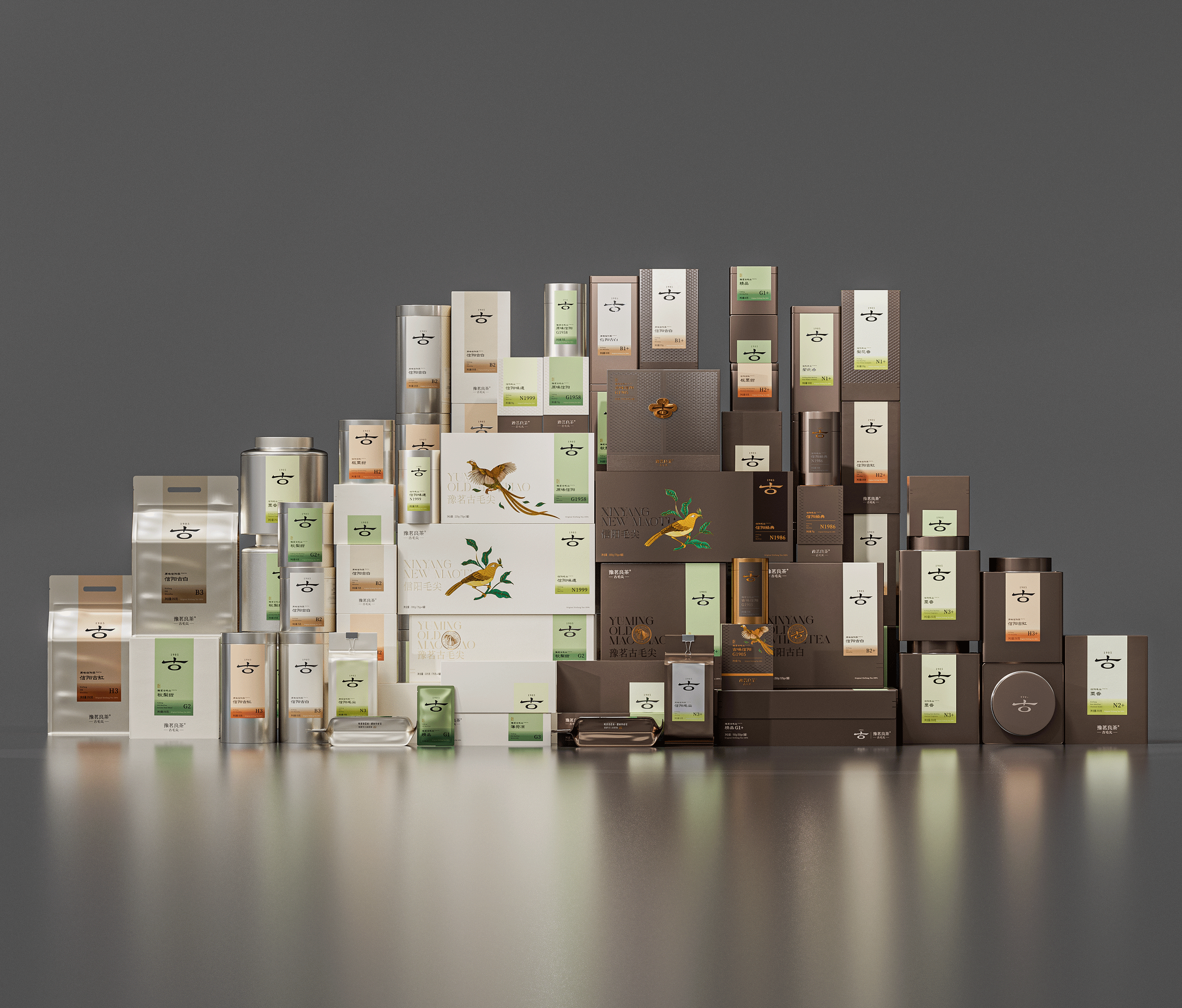 琢创意&times;豫茗良茶丨《豫茗古毛尖》茶品牌全案升级设计