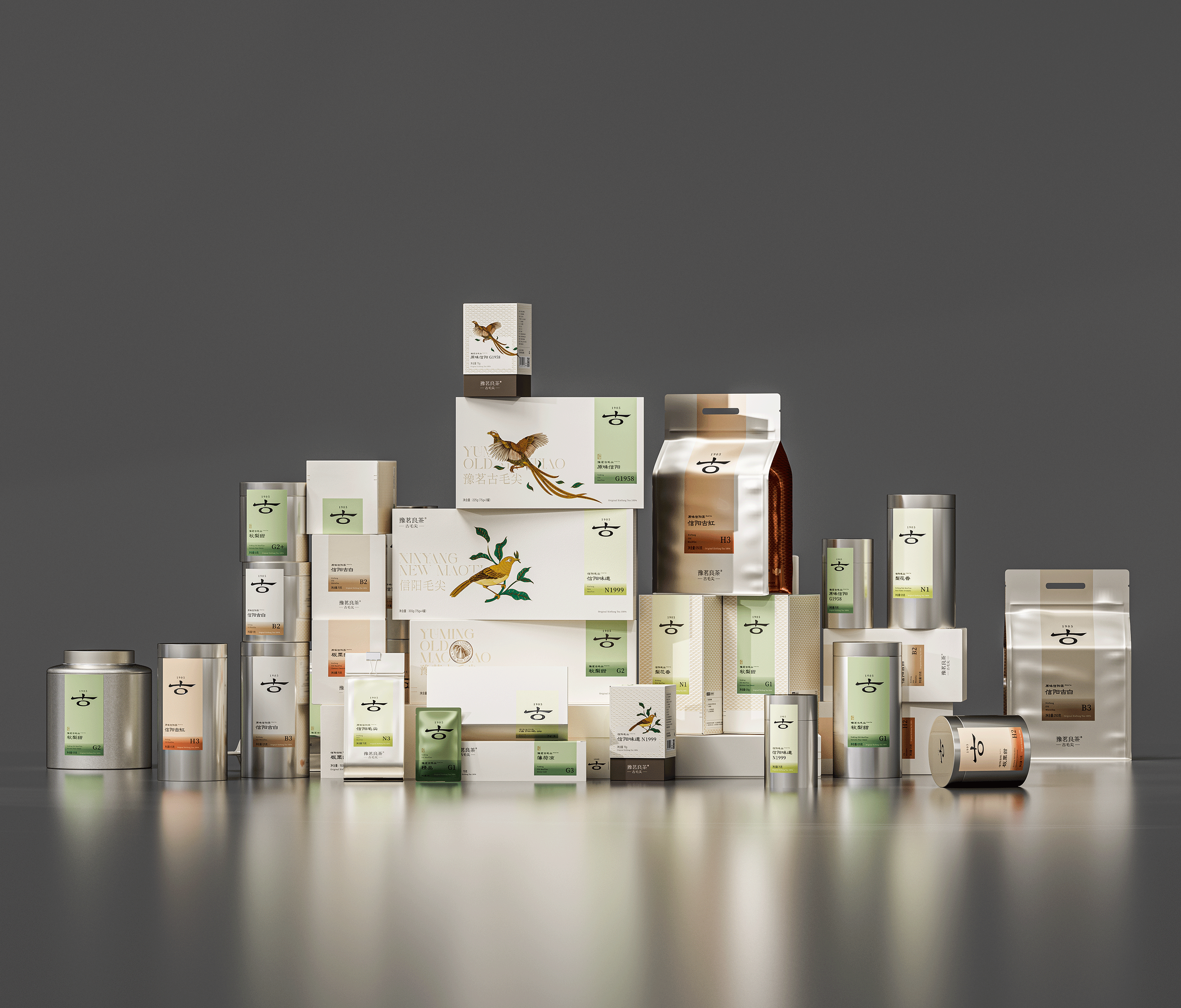 琢创意&times;豫茗良茶丨《豫茗古毛尖》茶品牌全案升级设计