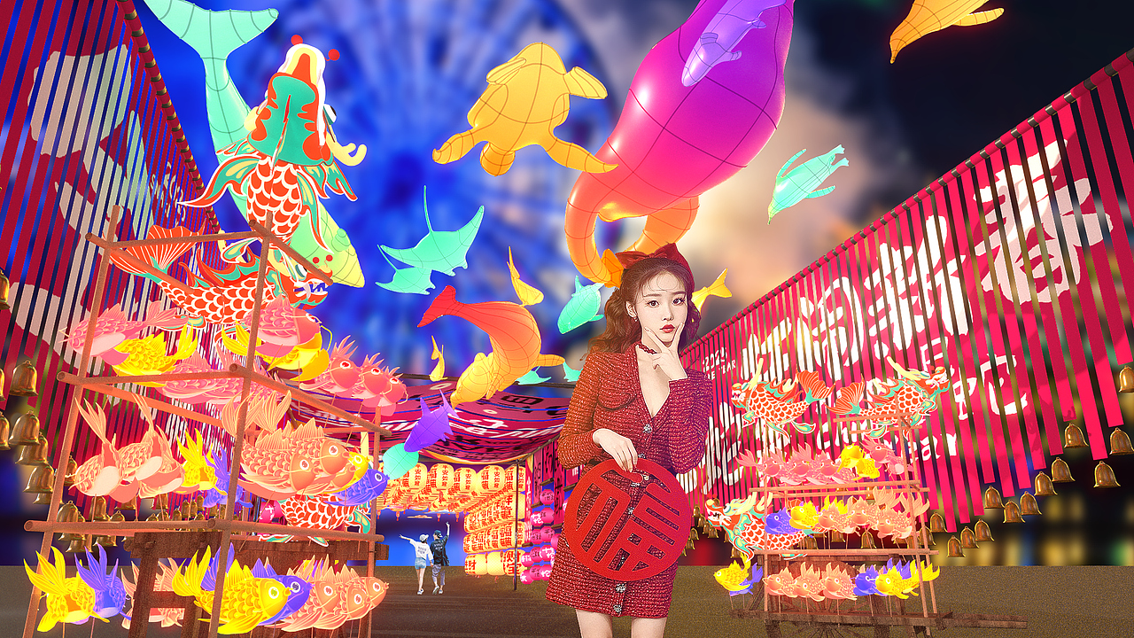 2025年蛇年氣模美陳（圖ZMzgzOTQ3NDA4） - 場景 - 站酷設(shè)計師天之萬象原創(chuàng)素材 - 站酷ZCOOL