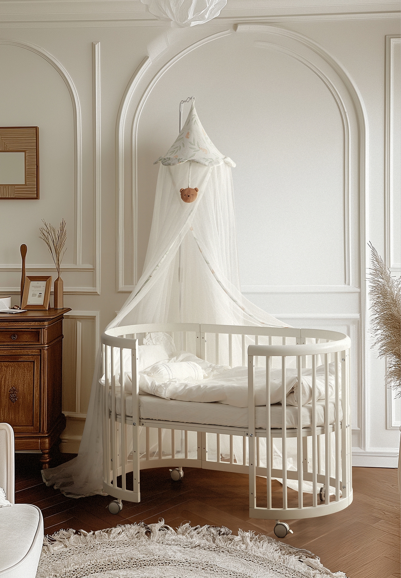 母婴摄影｜【蒂爱】婴儿床实木拼接大床（图ZMzgzOTUwMDQw） - 产品摄影 - 站酷设计师仓仓摄影原创素材 - 站酷ZCOOL