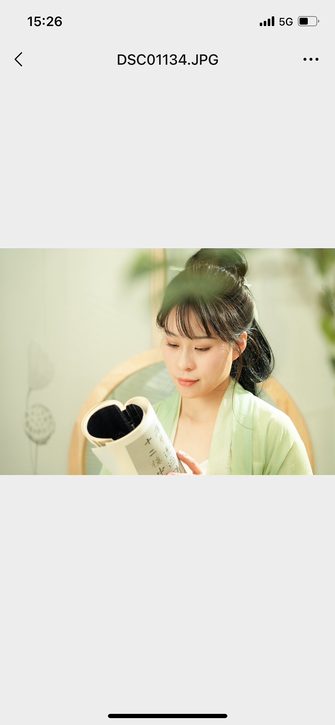 清冷感汉服写真太绝了！