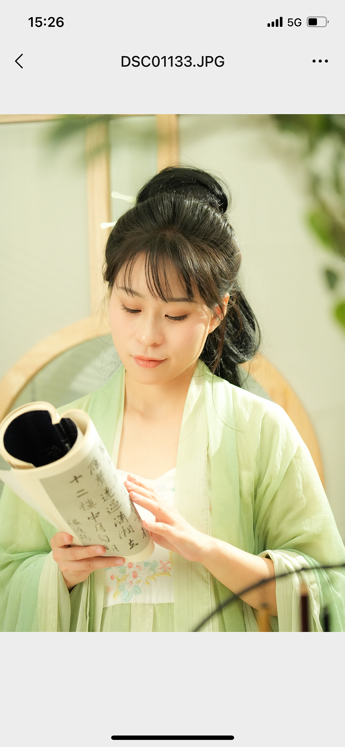 清冷感汉服写真太绝了！