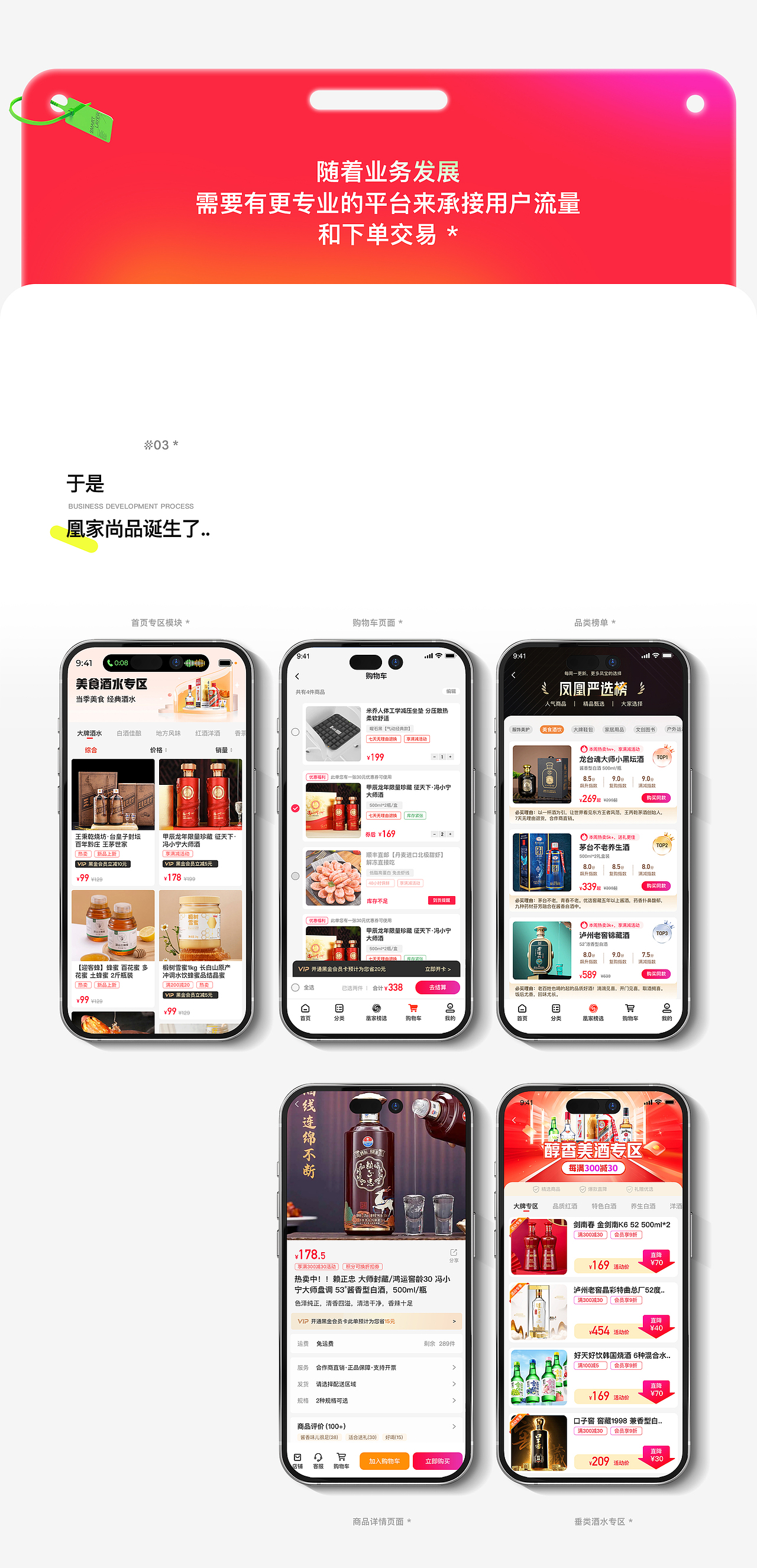 凤凰网旗下电商平台UI设计（图ZMzgzOTUyMzUy） - APP界面 - 站酷设计师乐大豪原创素材 - 站酷ZCOOL