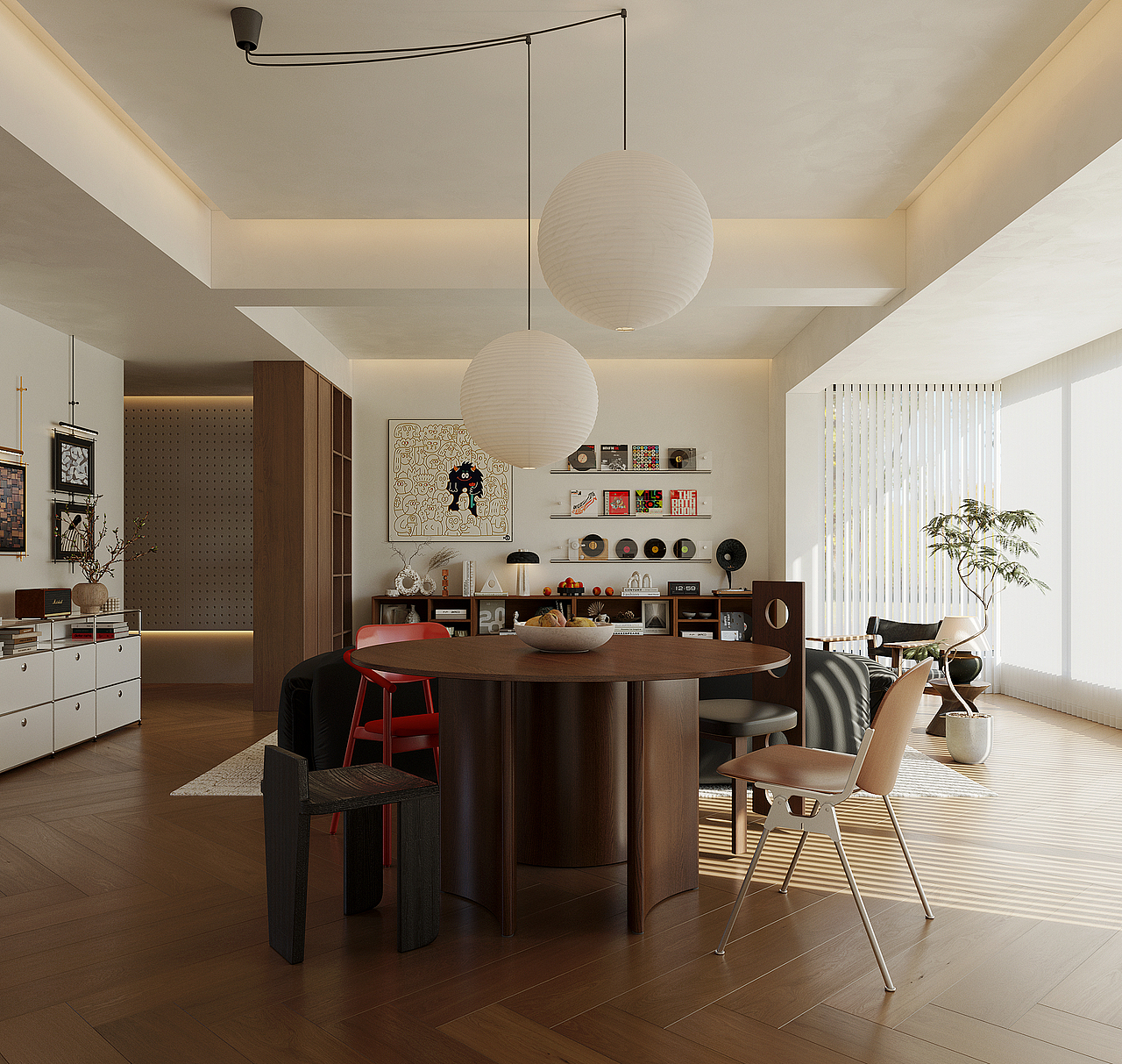 “寂寥之美”——侘寂中古风（图ZMzgzOTU1MjQ0） - 家装设计 - 站酷设计师李金泽Design原创素材 - 站酷ZCOOL