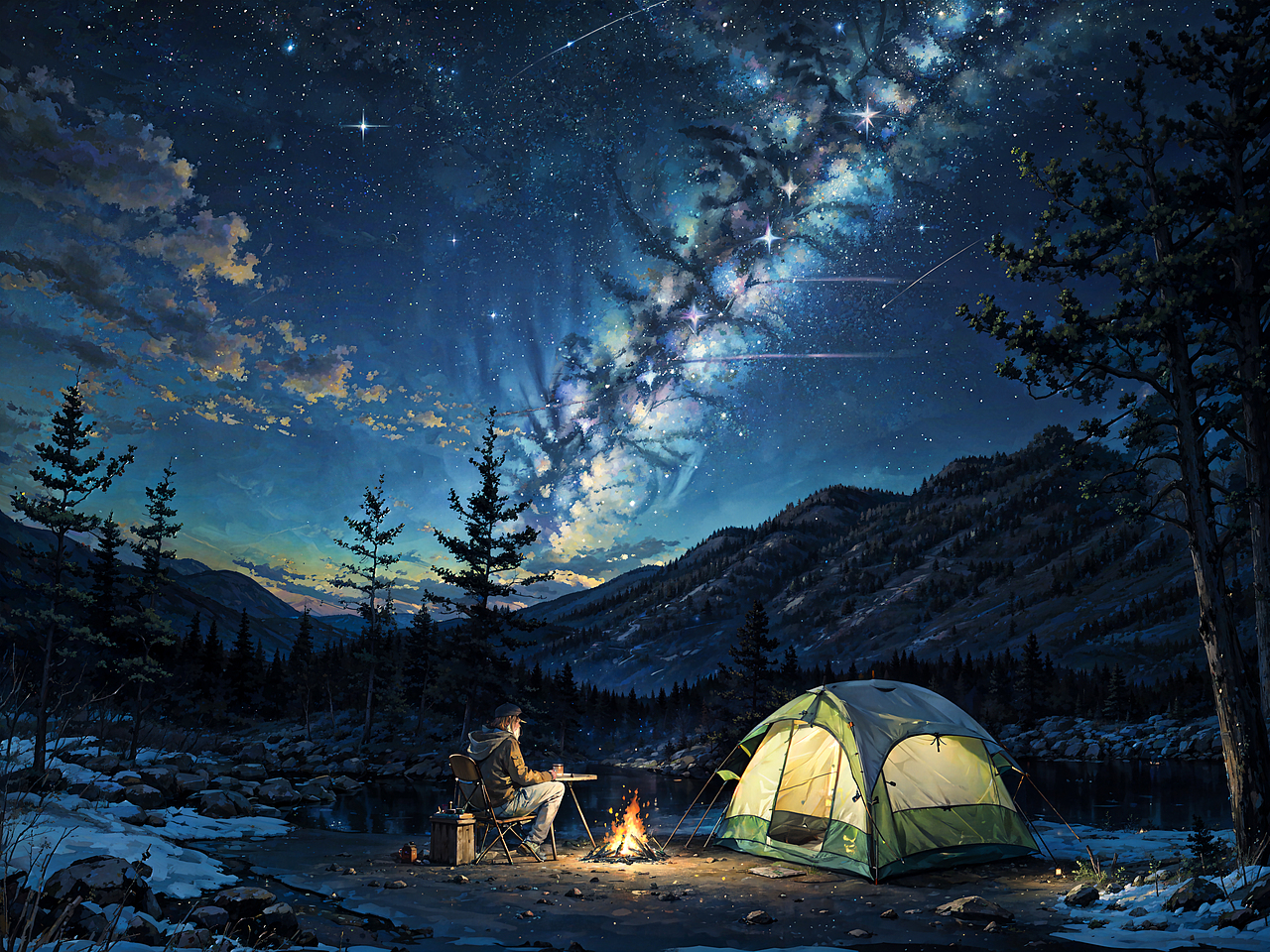 旷野秘境⎮AI+板绘插画创作（图ZMzgzOTU3NDE2） - AI作品 - 站酷设计师WHITYOUNG原创素材 - 站酷ZCOOL