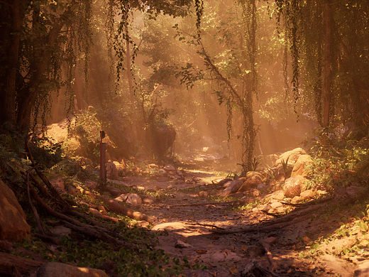 ue 天空大气氛围练习