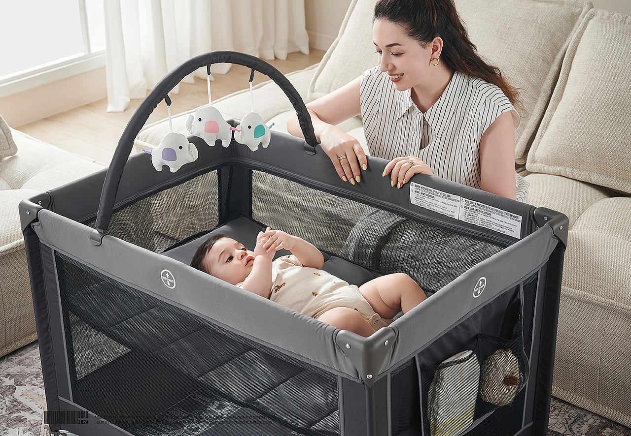 亚马逊产品摄影 | pamobabe婴童床拍摄