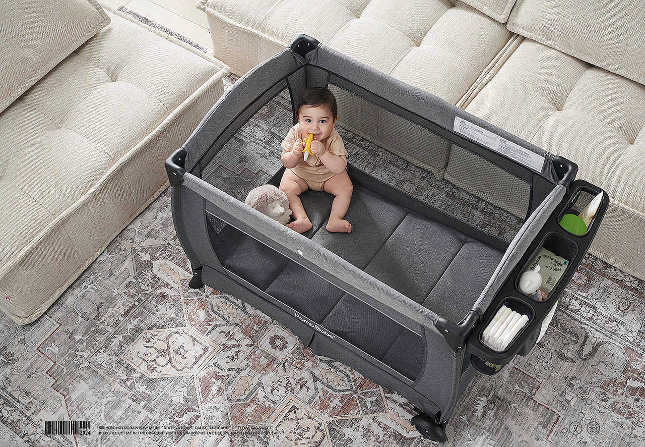 亚马逊产品摄影 | pamobabe婴童床拍摄