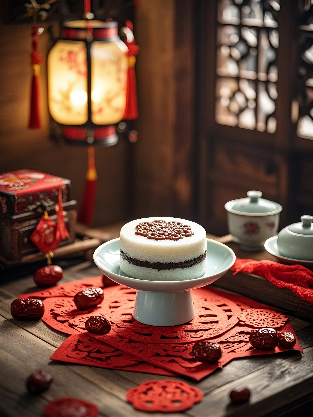 大寒吃消寒糕和糯米饭(1)