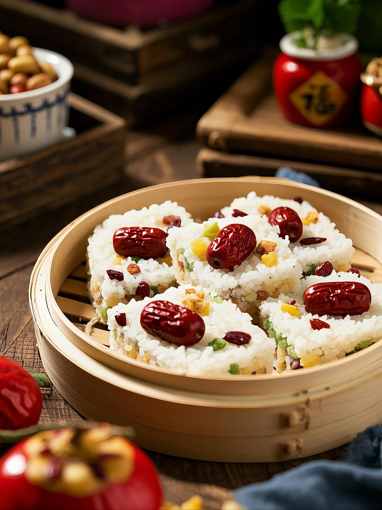 大寒吃消寒糕和糯米饭(1)