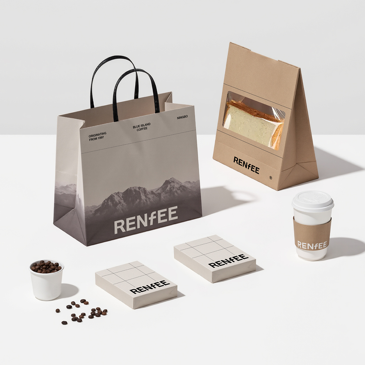 RENfEE BRAND | 咖啡品牌设计（图ZMzgzOTc0OTEy） - 品牌 - 站酷设计师星品牌设计STAR原创素材 - 站酷ZCOOL