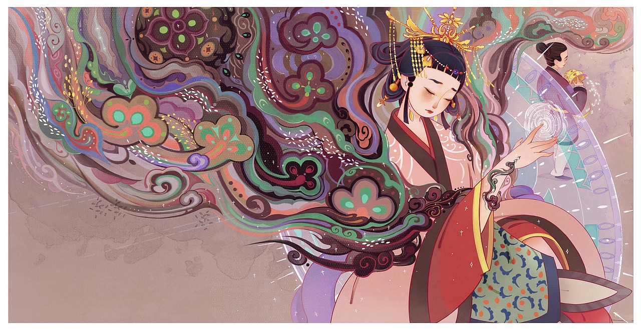 中国神话系（图ZMzgzOTc4NzQw） - 绘本 - 站酷设计师夏子萤原创素材 - 站酷ZCOOL