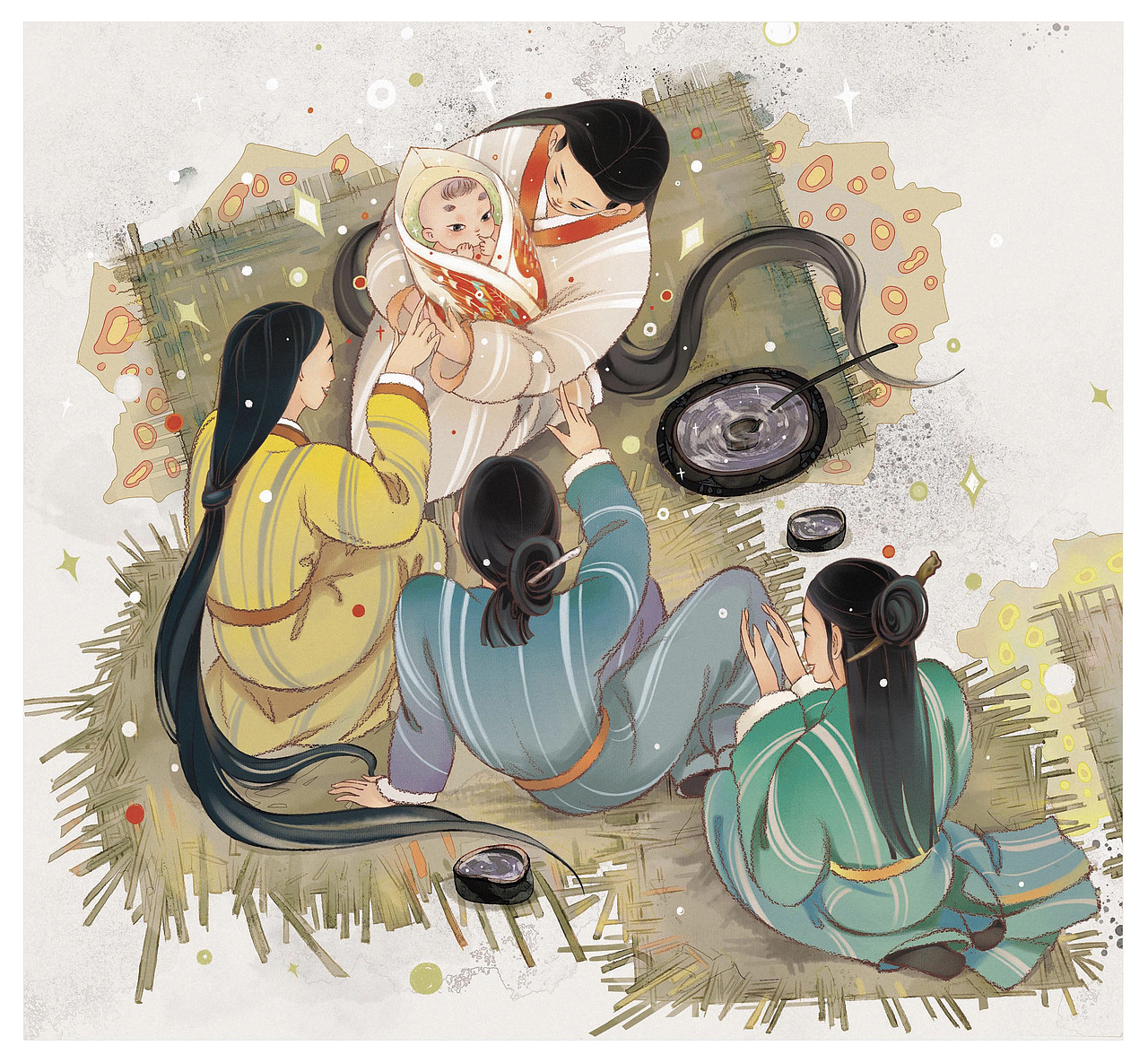 中国神话系（图ZMzgzOTc4NzQ0） - 绘本 - 站酷设计师夏子萤原创素材 - 站酷ZCOOL