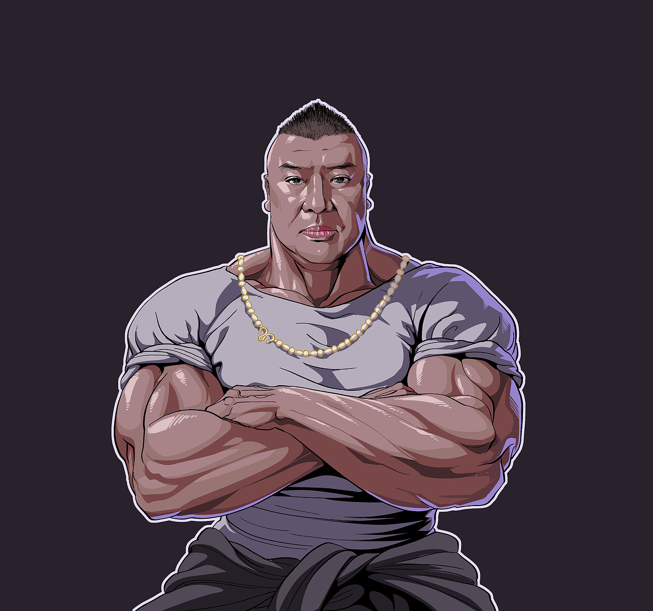 好莱坞风格的插画