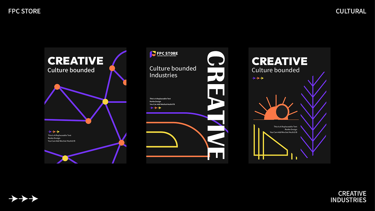 原创品牌设计丨FPC文化创意工作室品牌设计（图ZMzgzOTkxMDA4） - 品牌 - 站酷设计师迷幻周周原创素材 - 站酷ZCOOL