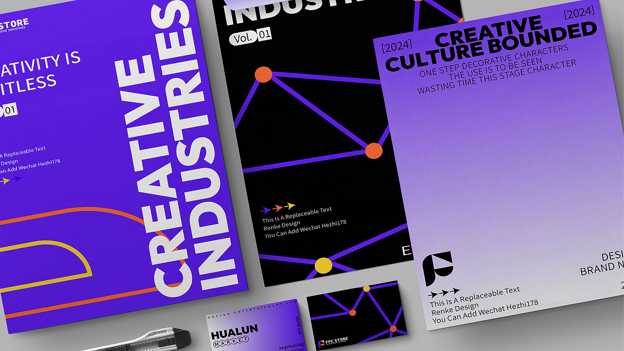 原创品牌设计丨FPC文化创意工作室品牌设计（图ZMzgzOTkwOTI4） - 品牌 - 站酷设计师迷幻周周原创素材 - 站酷ZCOOL