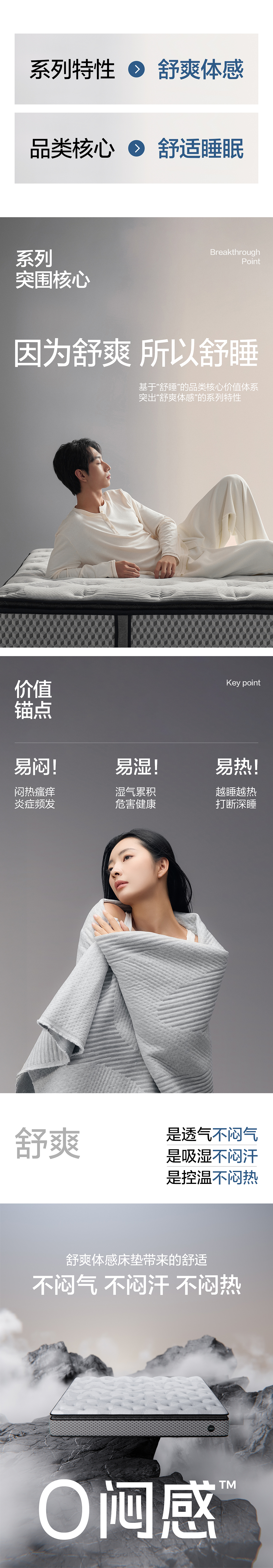 LINSY林氏 |「0闷感床垫」 超级品类打造全案