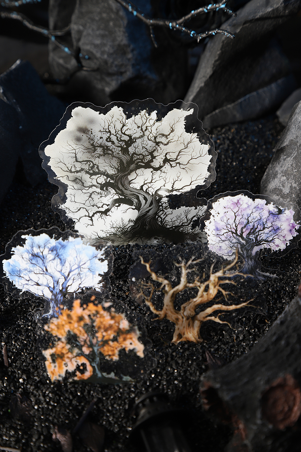 《暗黑森林》树木造景贴纸