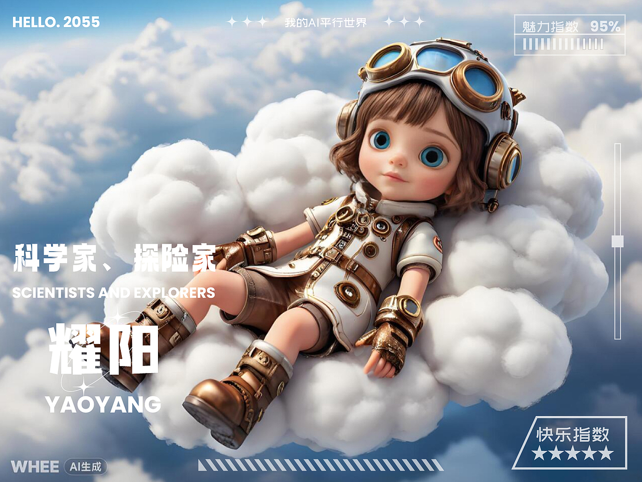 来自2055年的科学家、探险家耀阳
