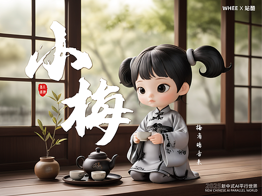 小梅｜我的AI平行世界 IP形象定制