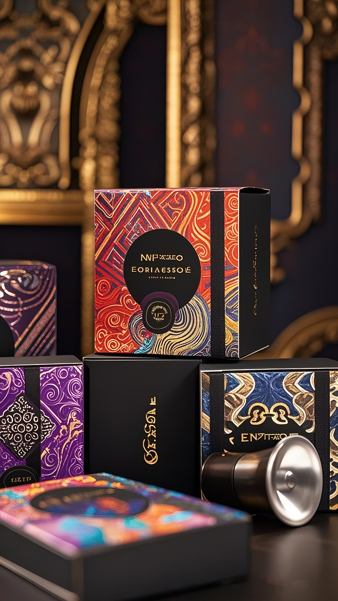 彩繪風(fēng)格包裝（圖ZMzg0MDEwODMy） - AI作品 - 站酷設(shè)計(jì)師阿基里德原創(chuàng)素材 - 站酷ZCOOL