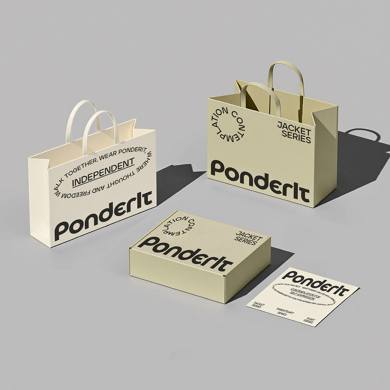 Ponderit丨服裝品牌設(shè)計（圖ZMzg0MDI0ODI0） - 品牌 - 站酷設(shè)計師千億QYD原創(chuàng)素材 - 站酷ZCOOL