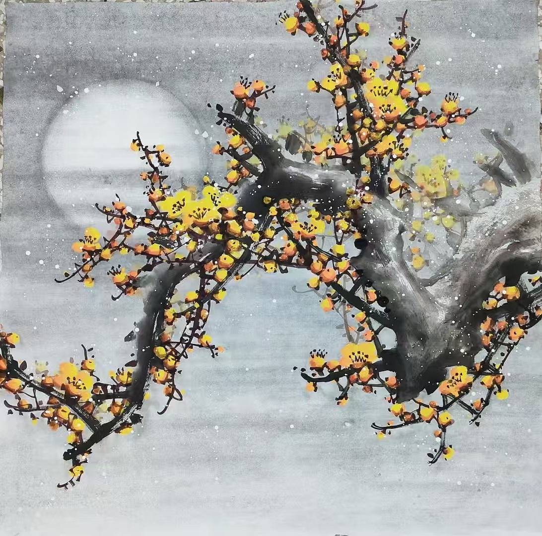 宝剑锋从磨砺出，梅花香自苦寒来（图ZMzg0MDI4NTE2） - 绘画 - 站酷设计师李林林LIN原创素材 - 站酷ZCOOL