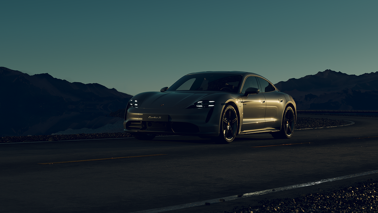 Porsche Taycan Turbo S - Full CG（图ZMzg0MDMwNDc2） - 机械/交通 - 站酷设计师发海原创素材 - 站酷ZCOOL