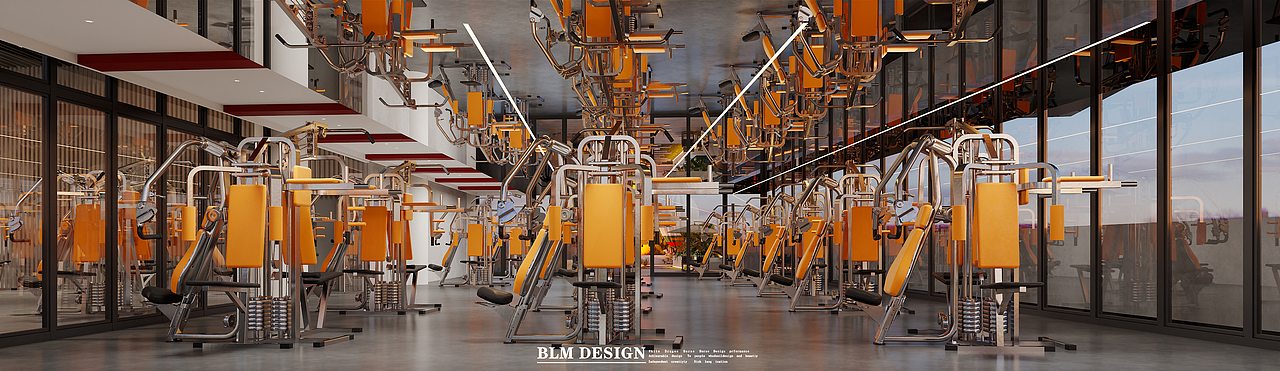 现代健身房案例