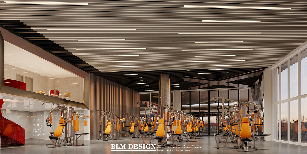 现代健身房案例