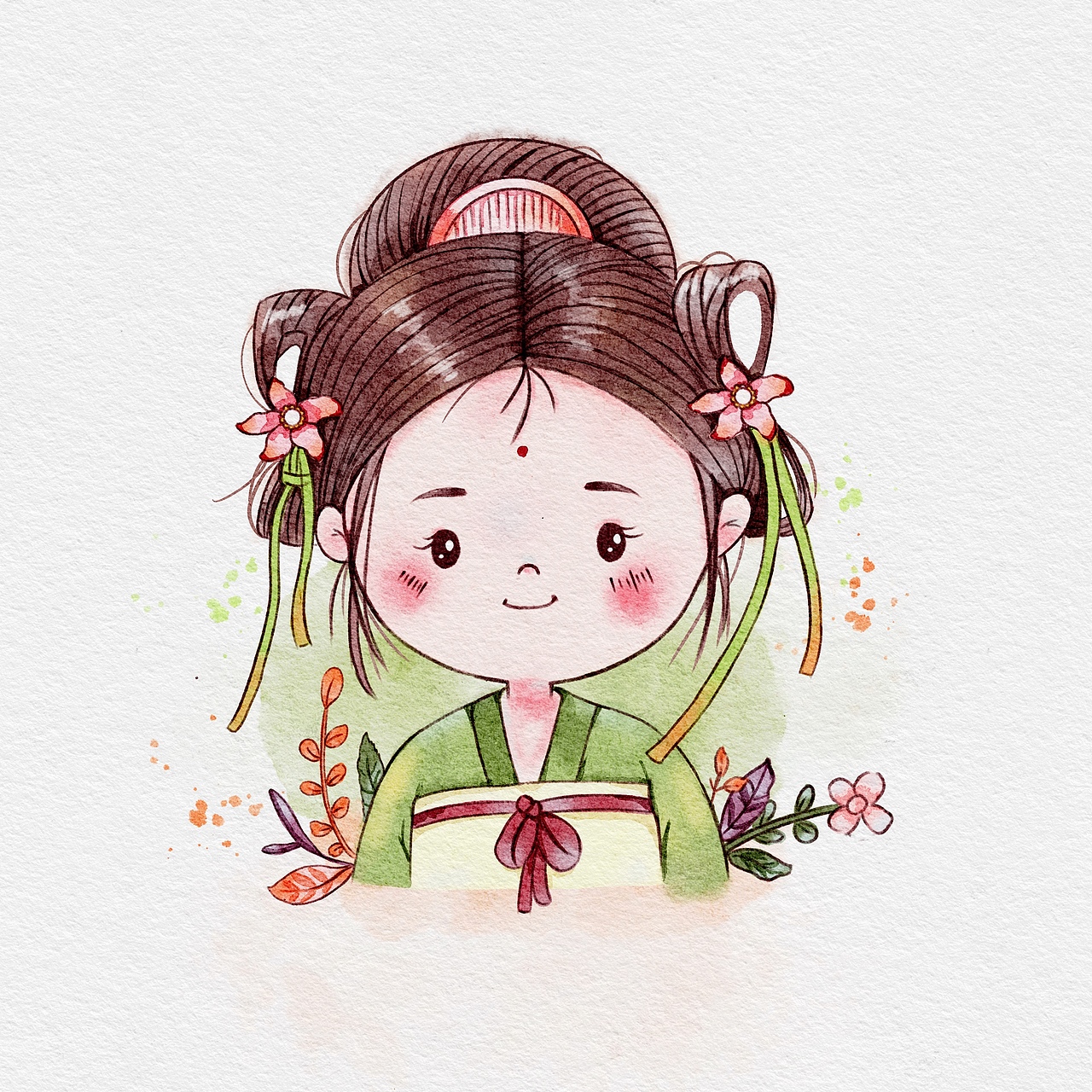 古风头像~临摹（图ZMzg0MDQwMDcy） - 艺术插画 - 站酷设计师quan123456原创素材 - 站酷ZCOOL