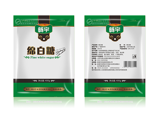 白糖包装袋设计