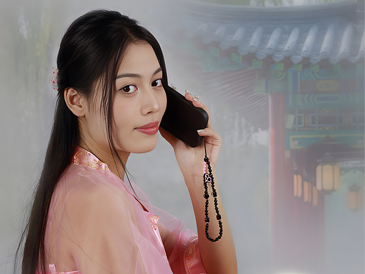 穿越时空的古代女子