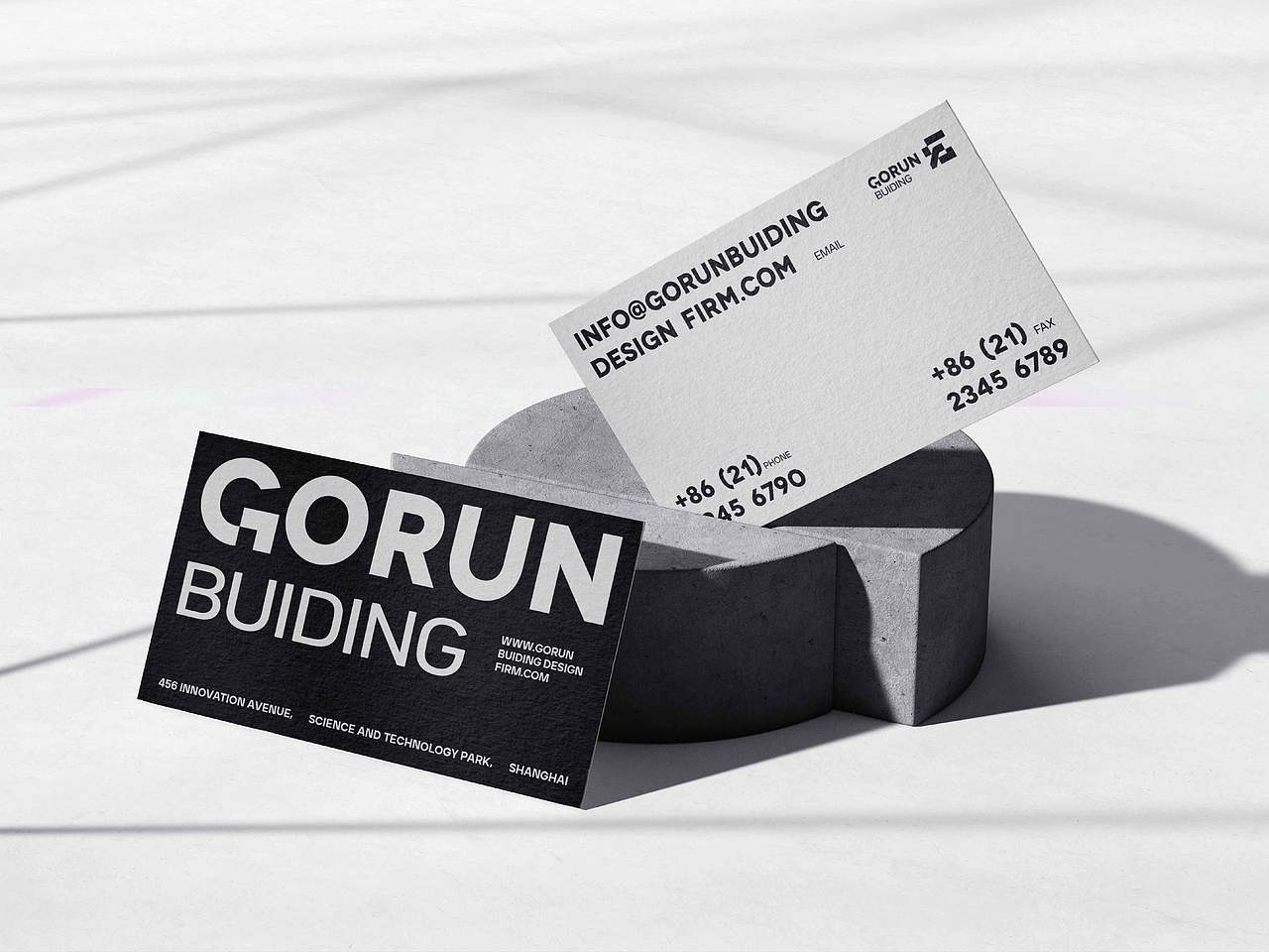 GORUN建筑丨品牌全案（图ZMzg0MDUxNjQ4） - 品牌 - 站酷设计师阿树Design原创素材 - 站酷ZCOOL