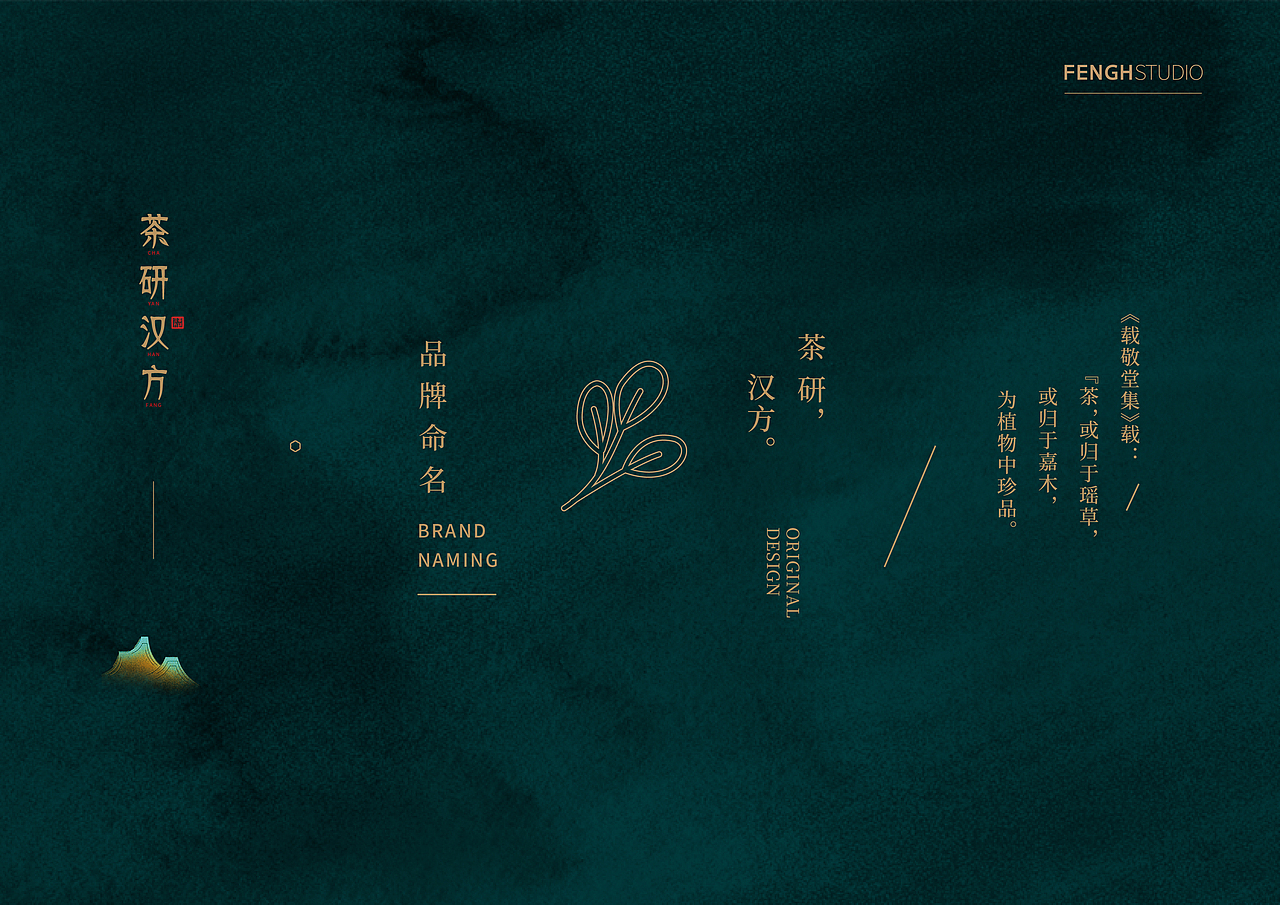 風河-茶研汉方品牌设计