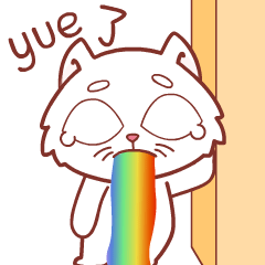 白猫集团x关二筝，动态表情包设计，第9～10套（图ZMzg0MDU5OTcy） - 网络表情 - 站酷设计师关二筝原创素材 - 站酷ZCOOL