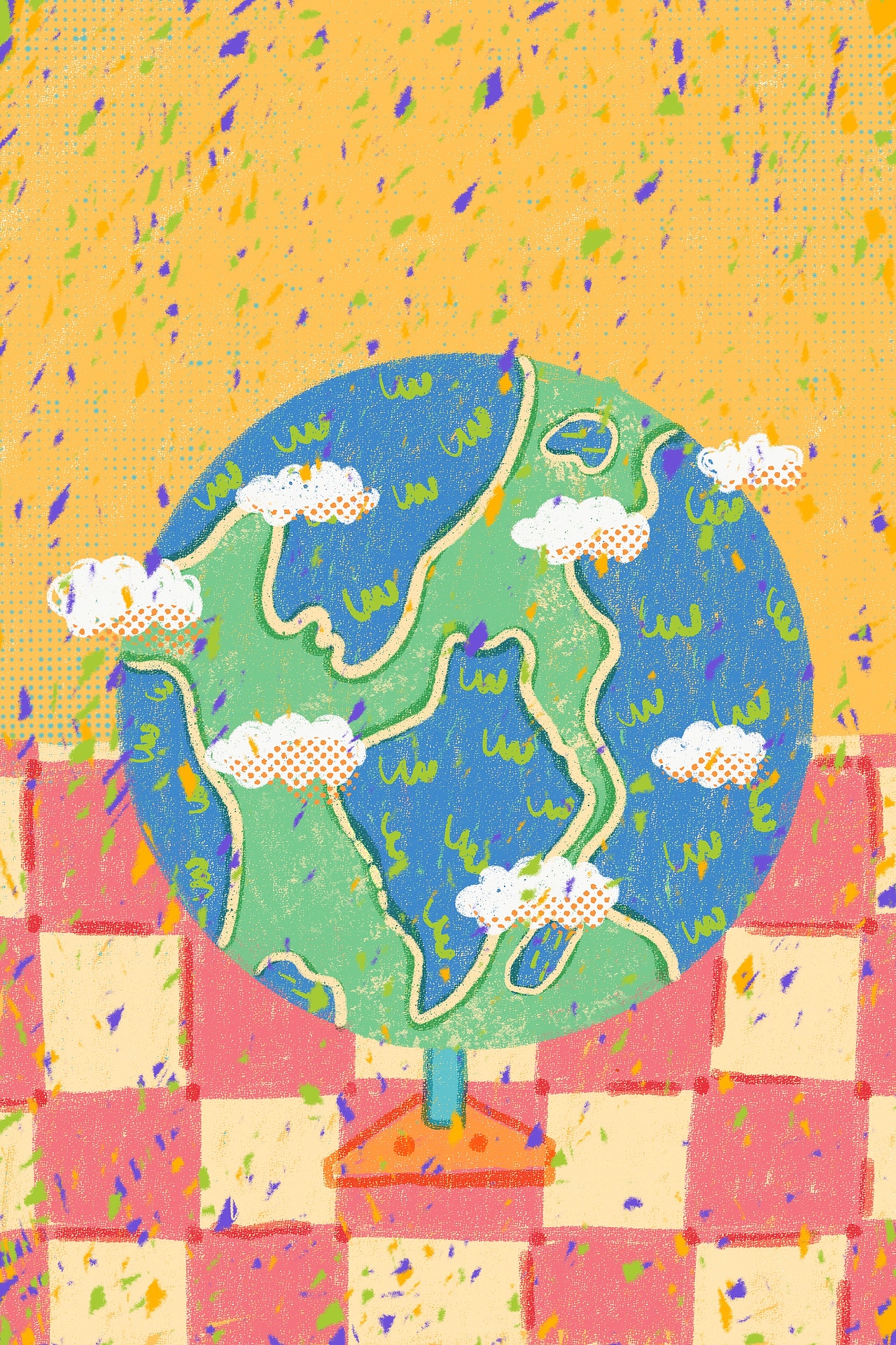 星星电视台（图ZMzg0MDYxODcy） - 艺术插画 - 站酷设计师张张菇原创素材 - 站酷ZCOOL