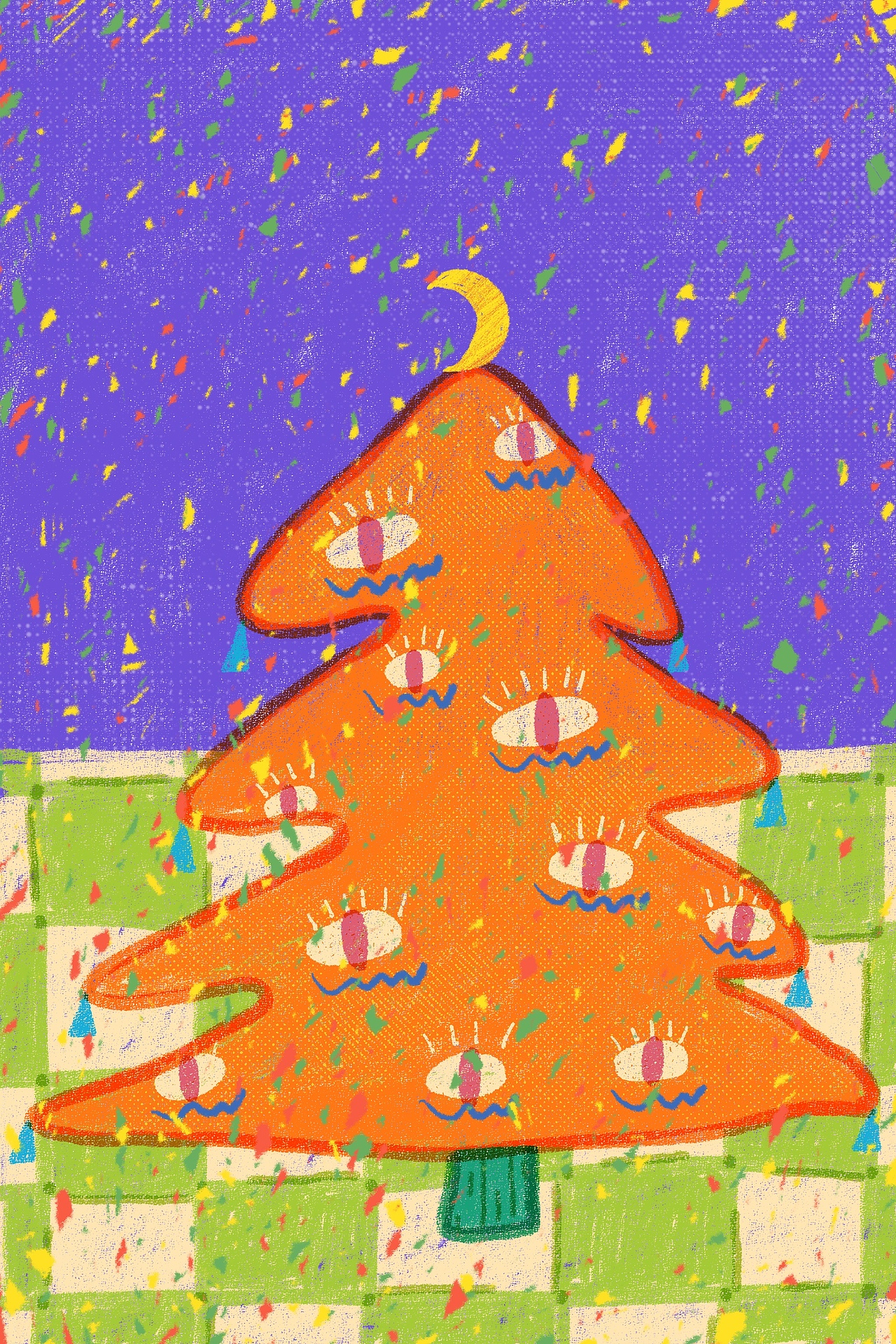 星星电视台（图ZMzg0MDYxODc2） - 艺术插画 - 站酷设计师张张菇原创素材 - 站酷ZCOOL