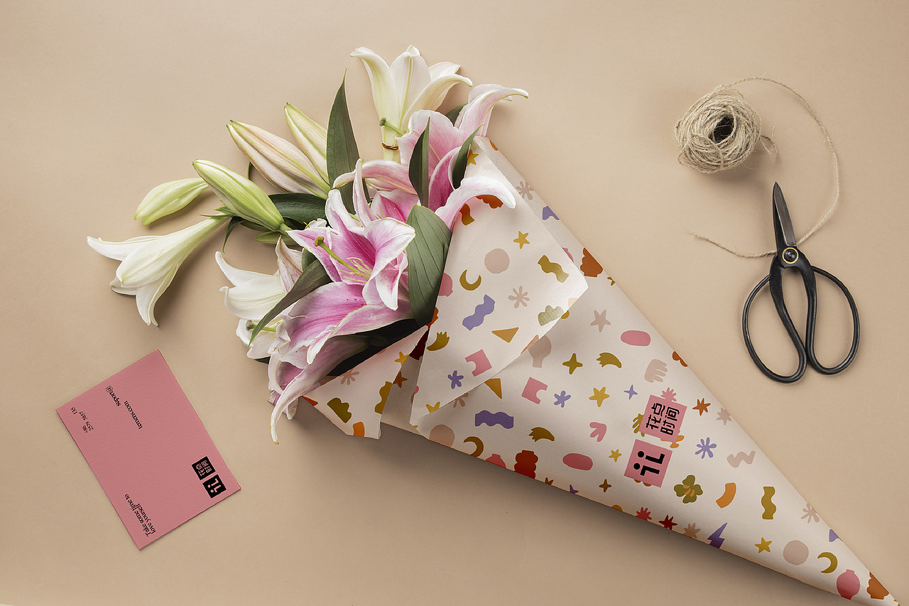 鲜花品牌/花点时间/品牌形象设计（图ZMzg0MDc1Mzg4） - 品牌 - 站酷设计师大写的荣原创素材 - 站酷ZCOOL