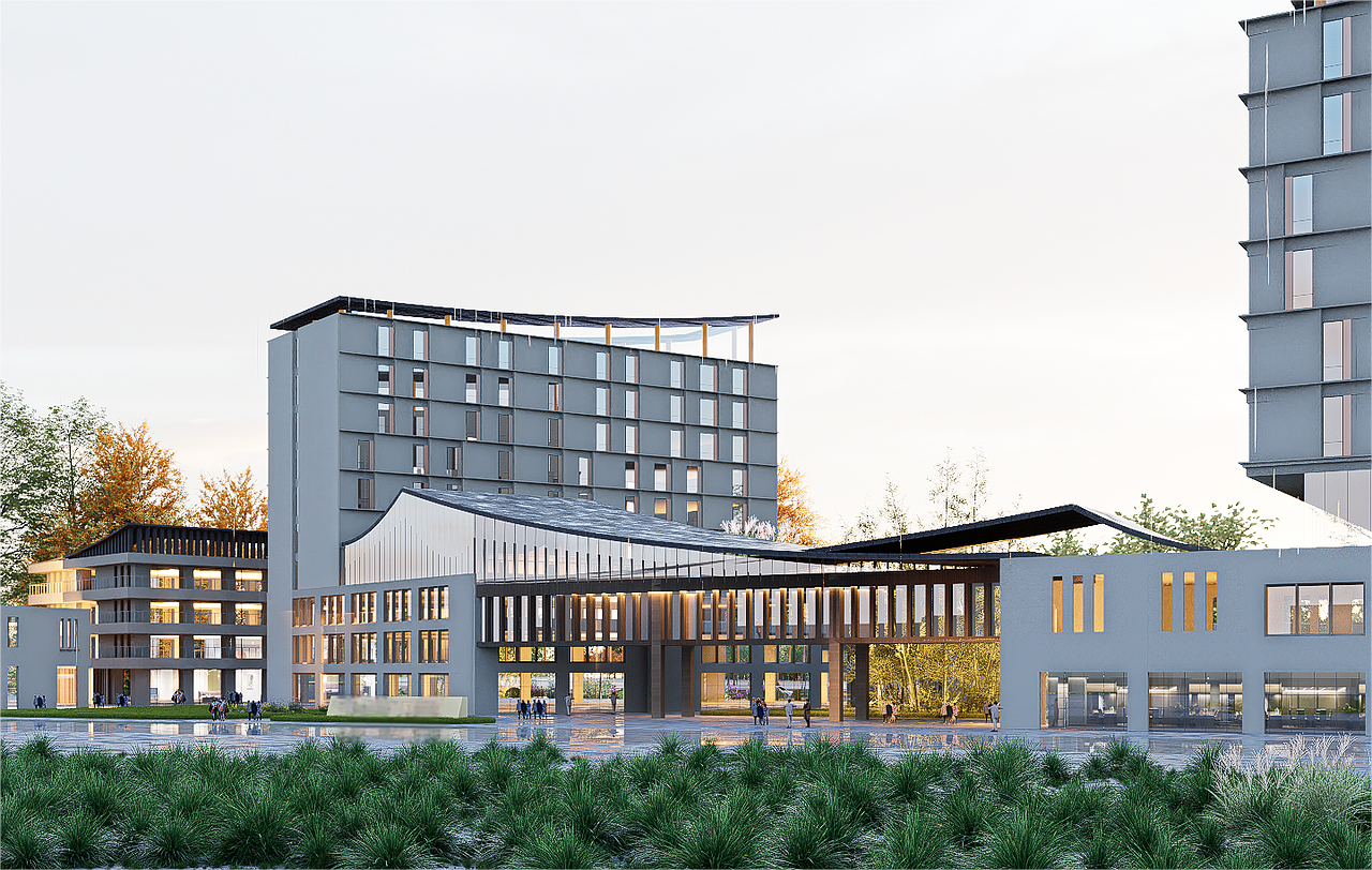 建筑D5渲染作品（图ZMzg0MDc2NjA4） - 建筑设计 - 站酷设计师WAK1219原创素材 - 站酷ZCOOL