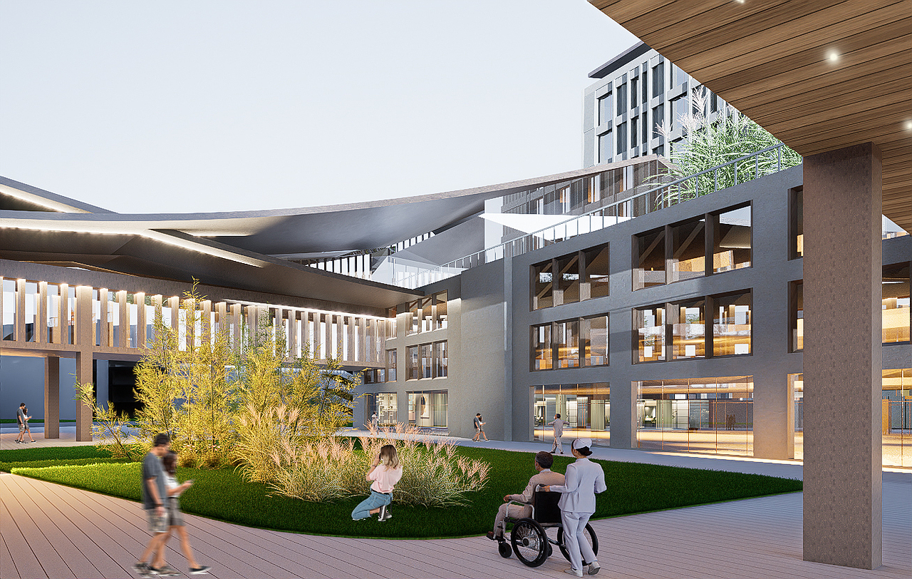 建筑D5渲染作品（图ZMzg0MDc2NjEy） - 建筑设计 - 站酷设计师WAK1219原创素材 - 站酷ZCOOL