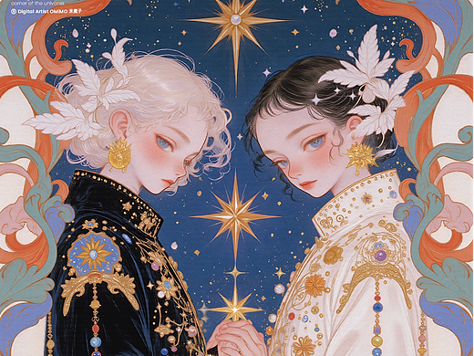 星夢情依依（個人主頁-ZNzEyMzU0OTI=） - 藝術(shù)插畫 - 站酷設(shè)計(jì)師米魔mimimo原創(chuàng)素材 - 站酷ZCOOL