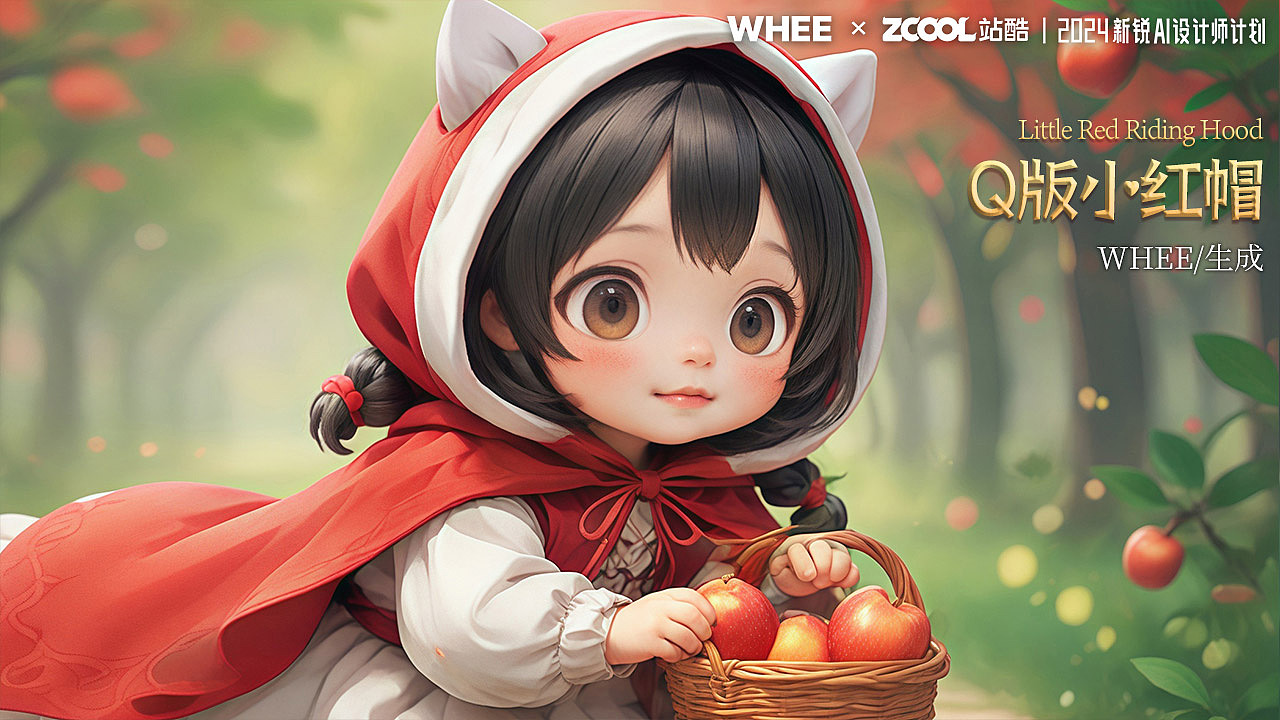 挚纯童话系列 | Q版小红帽x盲盒设计